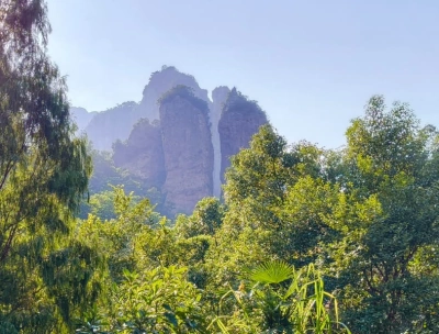 The mountains of Zhejiang